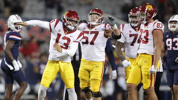 usc trojans football arizona pac-12 10